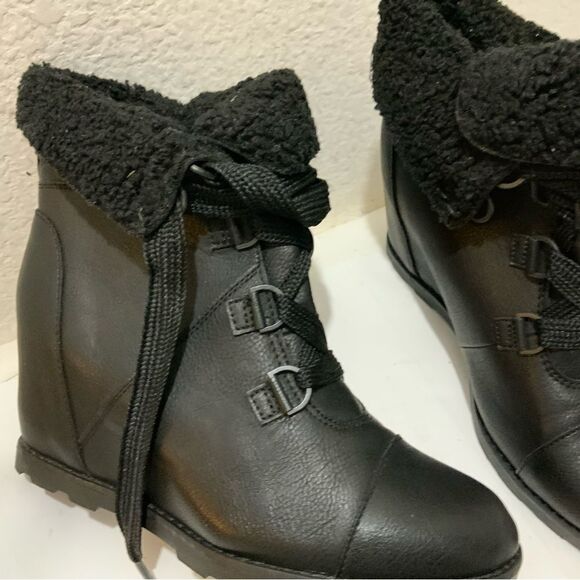 Universal Thread Wedge Boots fur size 8 - Picture 3 of 12